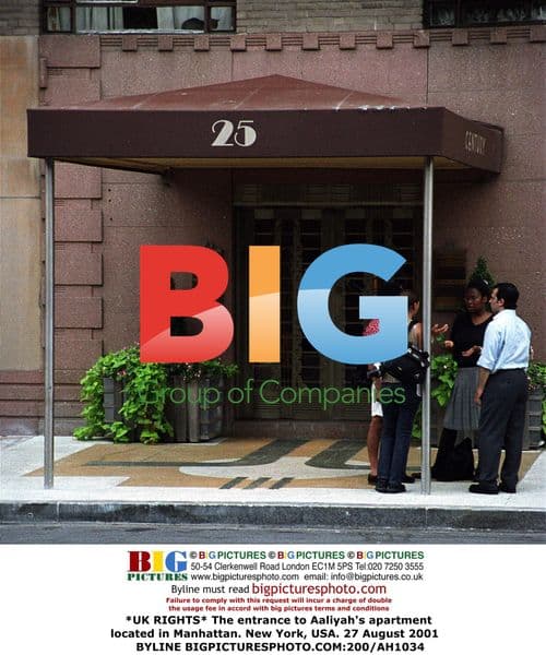 Entrance to Aaliyah's Manhattan apartment