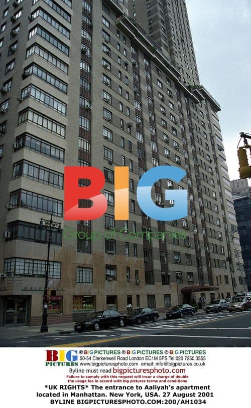 Entrance to Aaliyah's Manhattan apartment