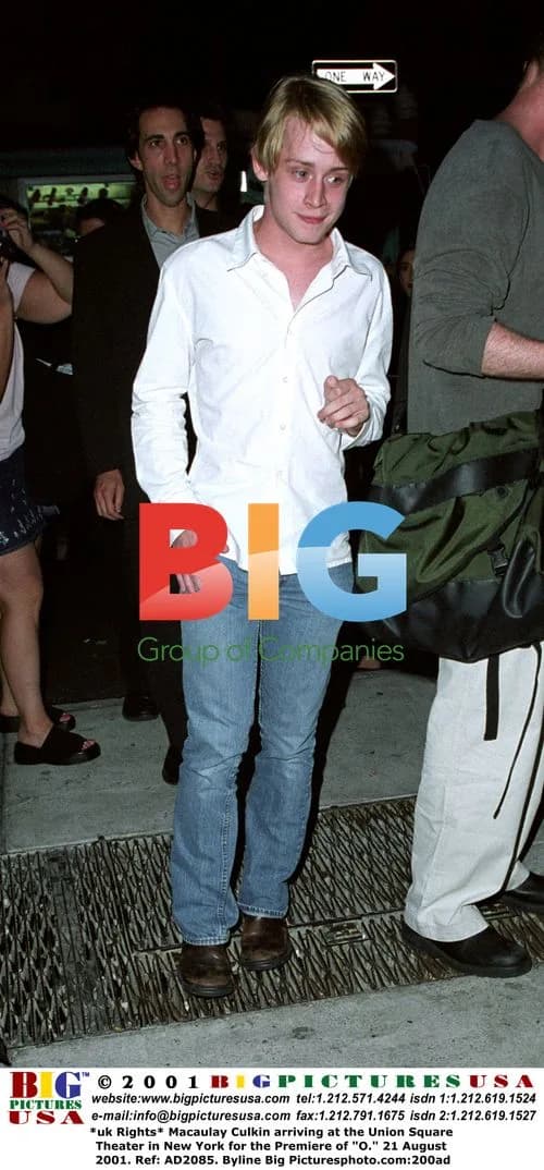 Macaulay Culkin at "O" Premiere
