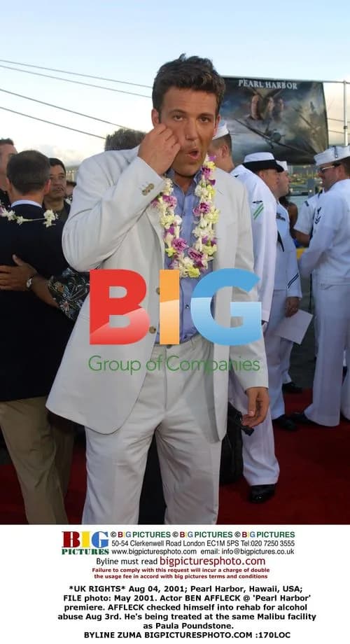 Ben Affleck at 'Pearl Harbor' Premiere