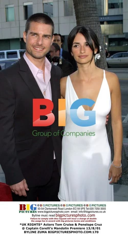 Tom Cruise & Penelope Cruz @ Captain Corelli's Mandolin Premiere