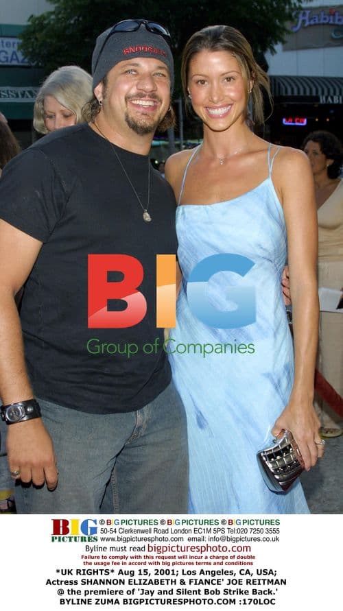 Shannon Elizabeth & Joe Reitman at 'Jay and Silent Bob Strike Back' Premiere