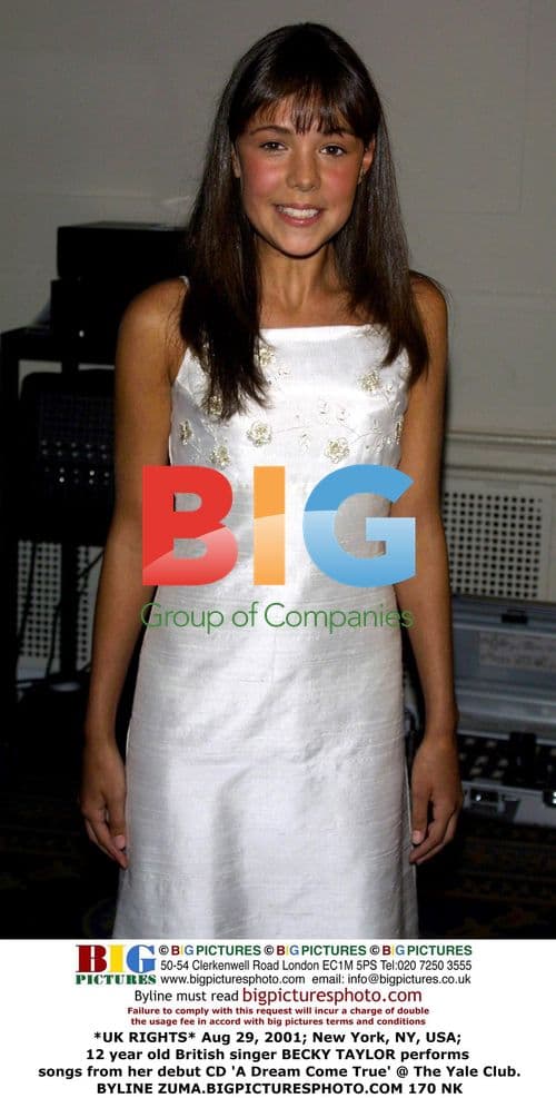 12-Year-Old British Singer Becky Taylor Performs