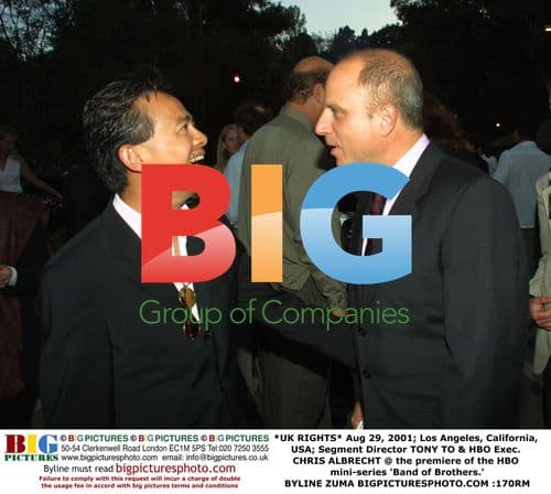 TONY TO & CHRIS ALBRECHT @ 'Band of Brothers' Premiere