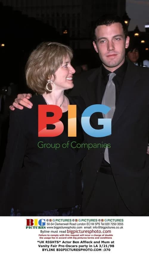 Ben Affleck and Mum at Vanity Fair Pre-Oscars Party