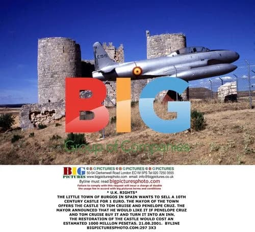 Burgos Castle Offered to Penelope Cruz and Tom Cruise