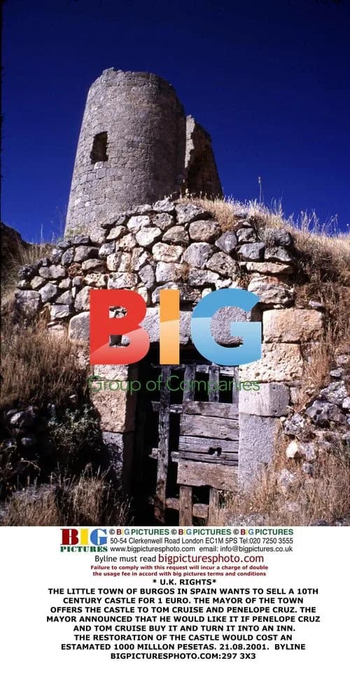 U.K. Rights* Spanish Castle for Sale for 1 Euro