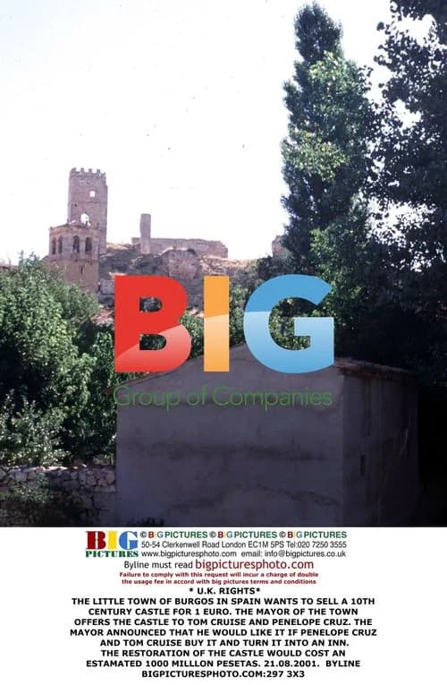 Burgos Castle Offered to Tom Cruise and Penelope Cruz