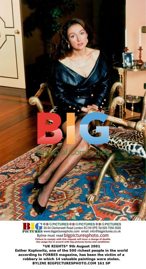 Esther Koplowitz Victim of Painting Theft