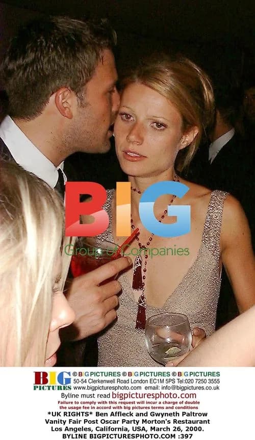 Ben Affleck and Gwyneth Paltrow at Vanity Fair Post Oscar Party