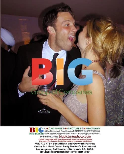 Ben Affleck and Gwyneth Paltrow at Vanity Fair Post Oscar Party