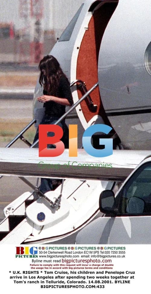 Tom Cruise and family arrive in LA