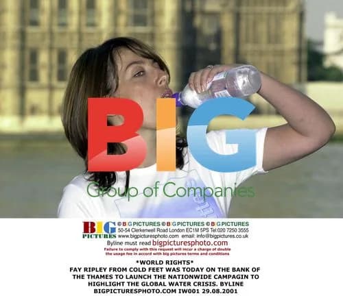 Fay Ripley launches water crisis campaign
