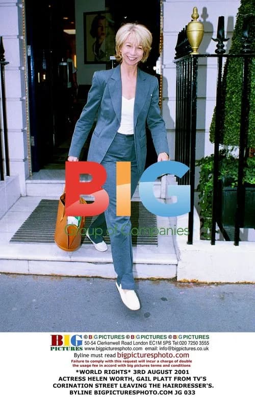Helen Worth & Gail Platt Leaving Hairdresser's