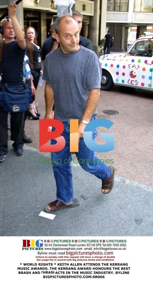 Keith Allen at Kerrang Music Awards