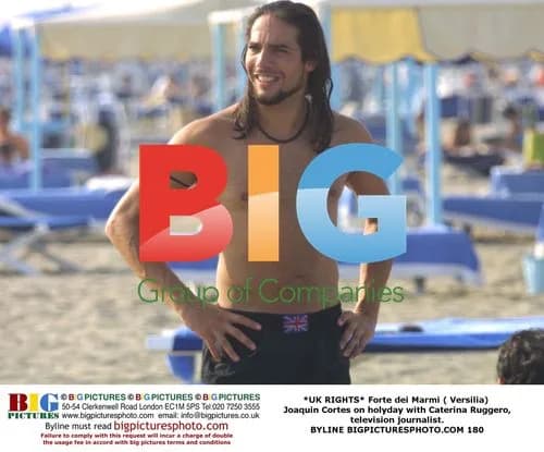 Joaquin Cortes on holiday with Caterina Ruggero