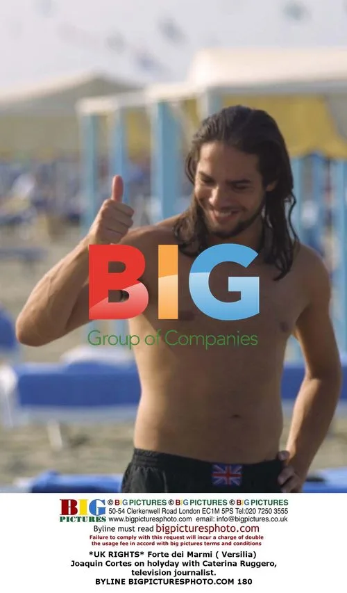 Joaquin Cortes on holiday with Caterina Ruggero
