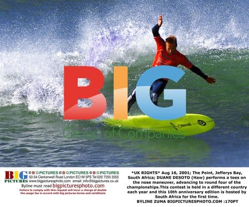 Duane DeSoto Surfs in JBay