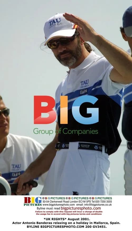 Antonio Banderas on Holiday in Mallorca