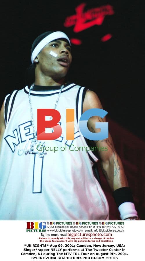NELLY performs at the MTV TRL Tour in Camden, NJ