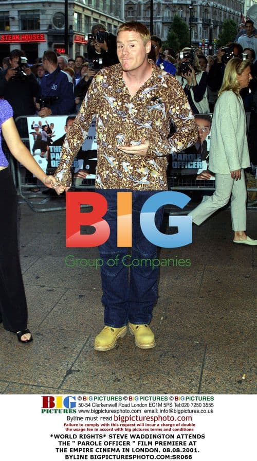 Steve Waddington at "Parole Officer" Premiere