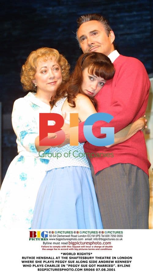 Ruthie Henshall in 'Peggy Sue Got Married' at Shaftesbury Theatre