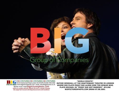 Ruthie Henshall at Shaftesbury Theatre in "Peggy Sue Got Married"