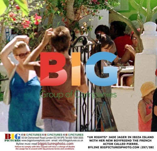 Jade Jager and Boyfriend Pierre in Ibiza