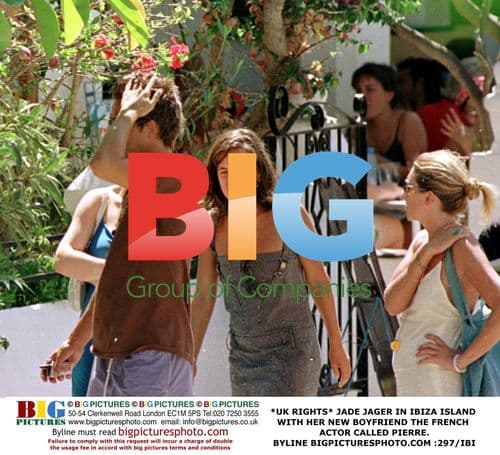 Jade Jager and Boyfriend Pierre in Ibiza