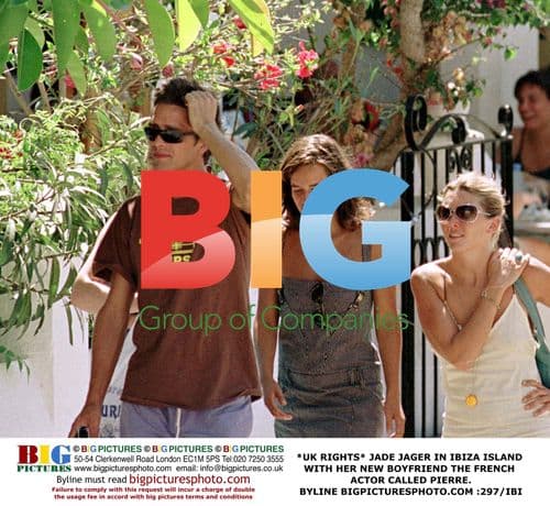 Jade Jager and Boyfriend Pierre in Ibiza