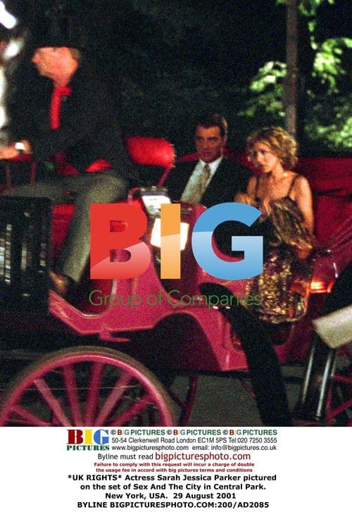 Sarah Jessica Parker on 'Sex And The City' set