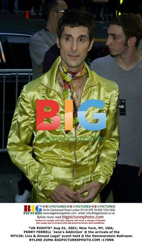 Perry Ferrell of Jane's Addiction at MTV20 event