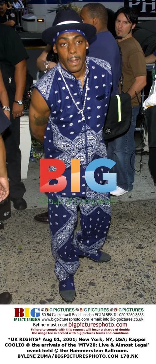 Coolio at MTV20 event in New York