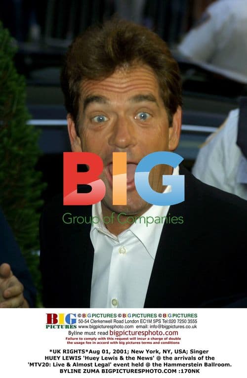 Huey Lewis at MTV20 event in New York