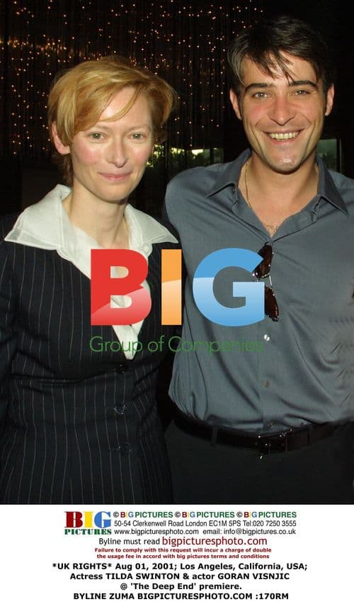 Tilda Swinton & Goran Visnjic at 'The Deep End' Premiere