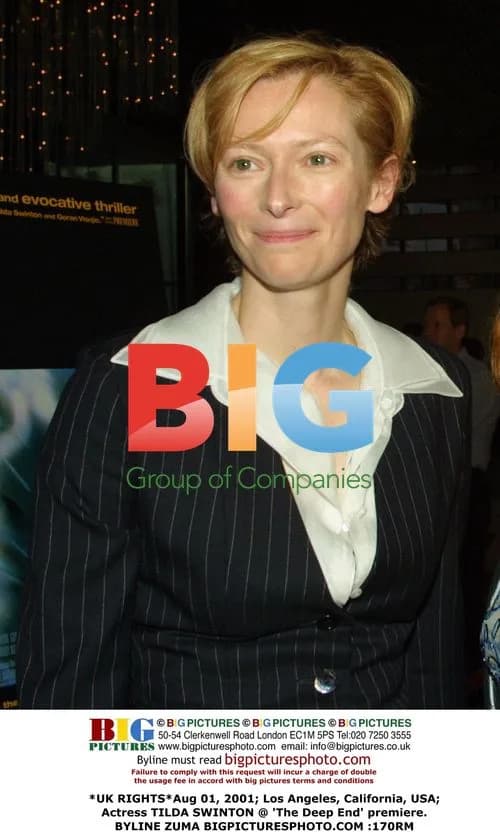Tilda Swinton at 'The Deep End' premiere