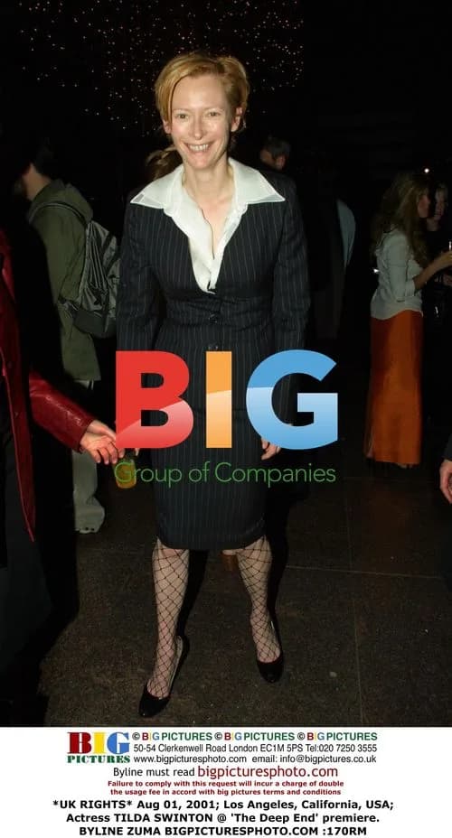 Tilda Swinton @ 'The Deep End' Premiere
