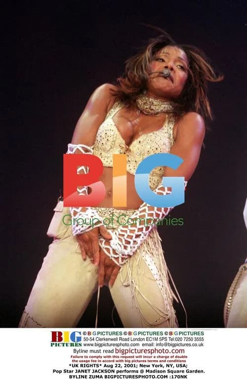 Janet Jackson performs at Madison Square Garden