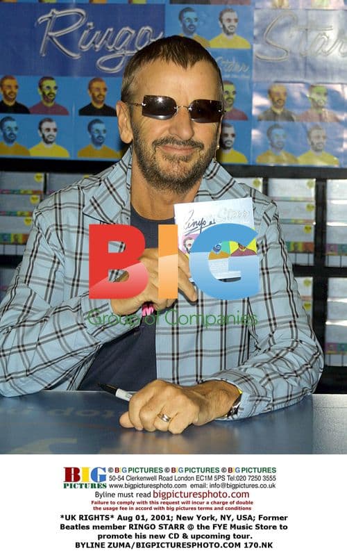 Ringo Starr Promotes New CD & Tour at FYE