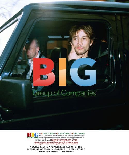 Pop Star Jay Kay After CD:UK Recording