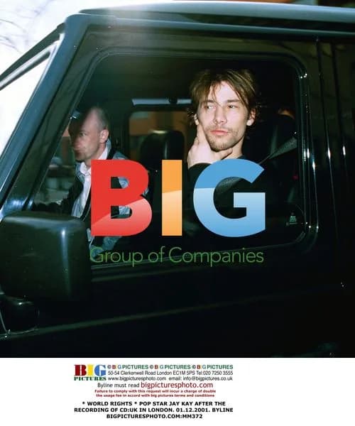 Pop Star Jay Kay After CD:UK Recording
