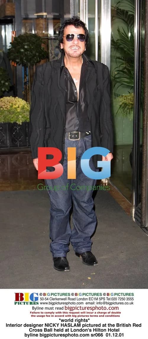 Nicky Haslam at British Red Cross Ball