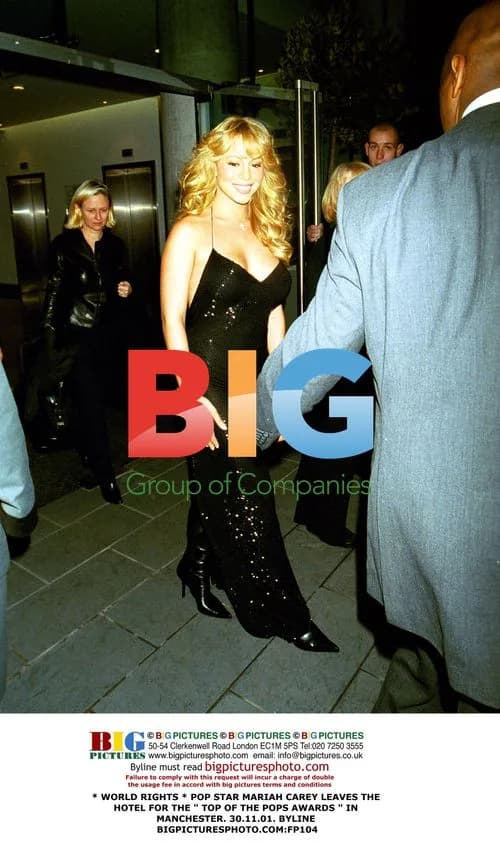 Mariah Carey at Top of the Pops Awards