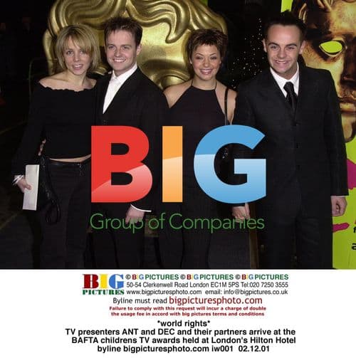 ANT and DEC arrive at BAFTA TV Awards