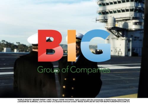 Reigart and Admiral Piquet in "Behind Enemy Lines"