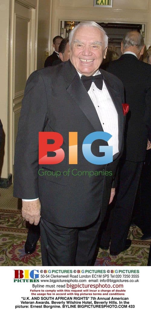 Ernest Borgnine at American Veteran Awards