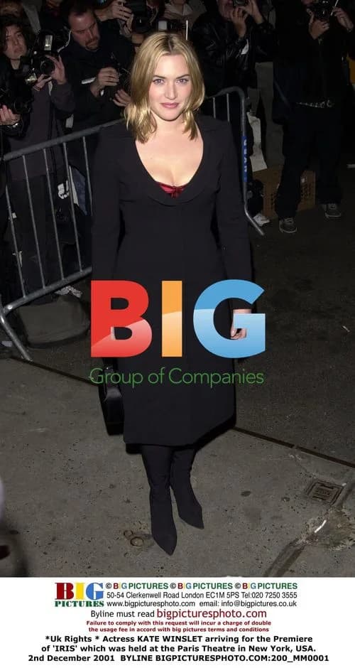 Kate Winslet at 'IRIS' Premiere