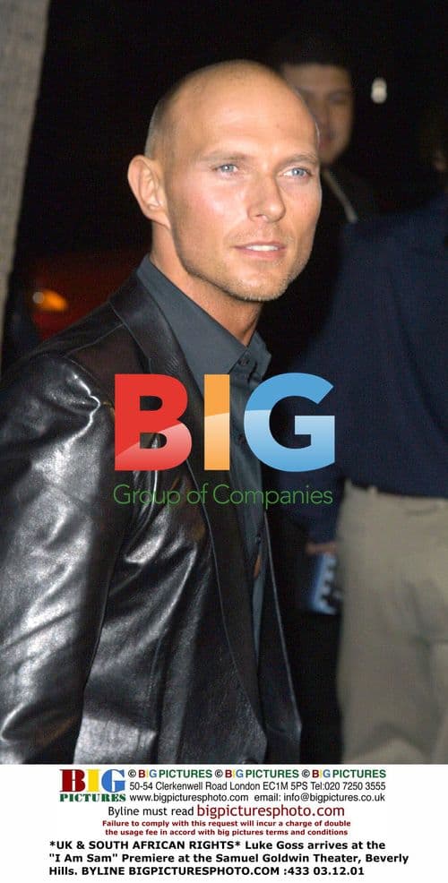 Luke Goss at "I Am Sam" Premiere