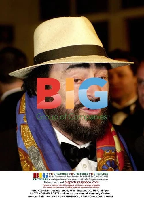 Luciano Pavarotti at Kennedy Center Honors Gala