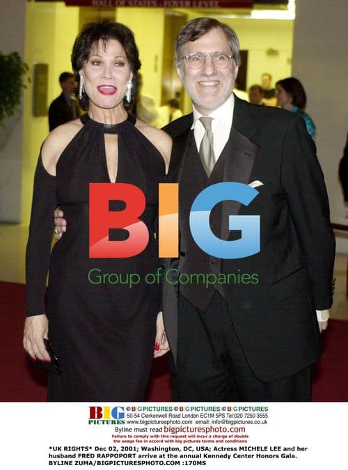 Michele Lee and husband attend Kennedy Center Honors Gala